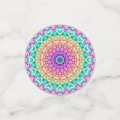 Table Confetti Mandala Mehndi Style G379 Konfetti (Klein Vorderseite)