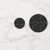 Table Confetti Oktober, 10 Geburtstag Konfetti (Vorderseiten)