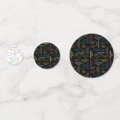 Table Confetti Oktober, 26 Geburtstag Konfetti (Vorderseiten)