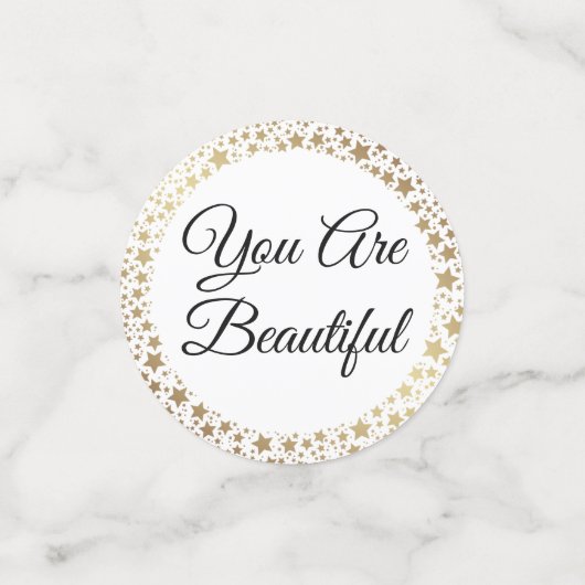 Table Confetti-Pageant Crown Mix Konfetti (Klein Vorderseite)