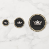 Table Confetti-Pageant Crown Mix Konfetti (Rückseiten)