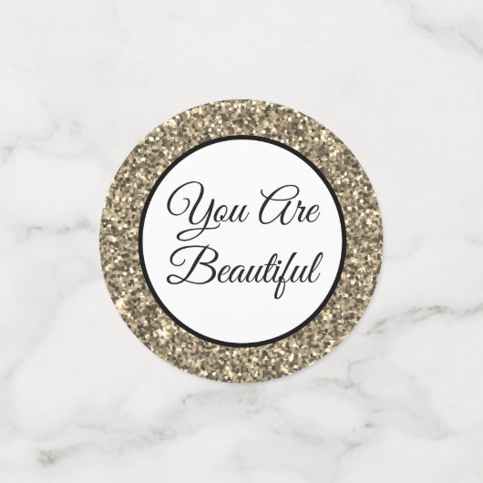 Table Confetti-Pageant Crown Mix Konfetti (Klein Vorderseite)