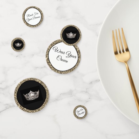 Table Confetti-Pageant Crown Mix Konfetti (Gruppe)