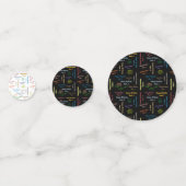 Table Confetti September, 5 Geburtstag Konfetti (Vorderseiten)