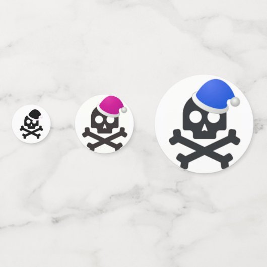 Table Confetti Skull Konfetti (Vorderseiten)