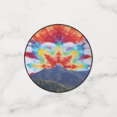 Table Confetti Tye-Dye Mt Tamalpais Sky Design Konfetti (Klein Vorderseite)