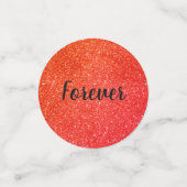 Table Confetti-Wedding Konfetti (Klein Vorderseite)