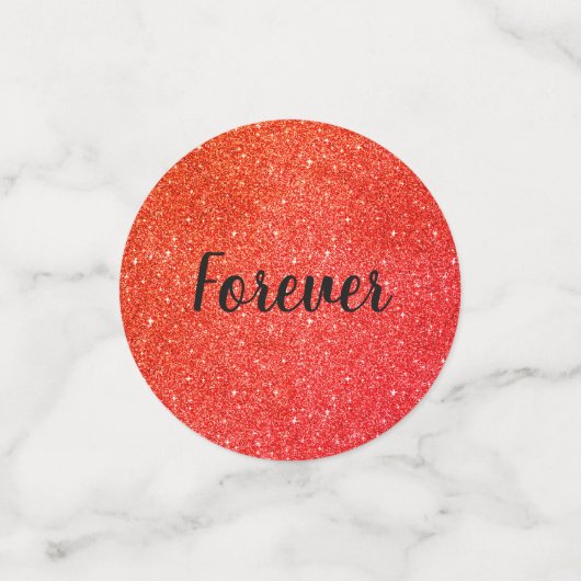 Table Confetti-Wedding Konfetti (Klein Vorderseite)