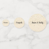 Table Confetti-Wedding Konfetti (Vorderseiten)