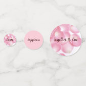 Table Confetti-Wedding Konfetti (Rückseiten)