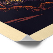 Table Mountain Cape Town - Südafrika V04 Poster (Ecke)