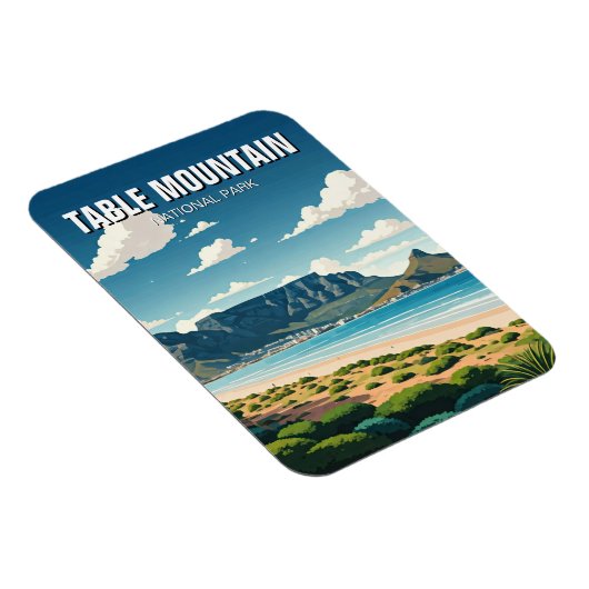 Table Mountain National Park Südafrika Magnet (Rechte Seite)