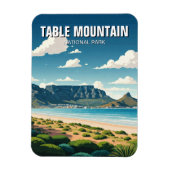 Table Mountain National Park Südafrika Magnet (Vertikal)