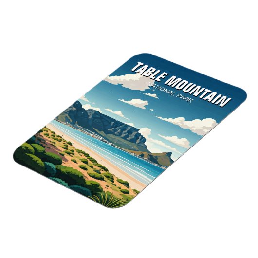 Table Mountain National Park Südafrika Magnet (Linke Seite)