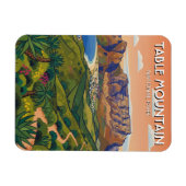 Table Mountain Nationalpark Südafrika Magnet (Horizontal)