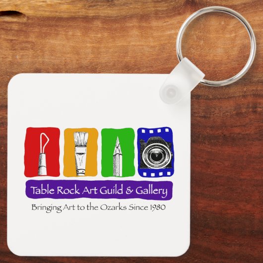 Table Rock Art Gallery Schlüsselanhänger (Rückseite)