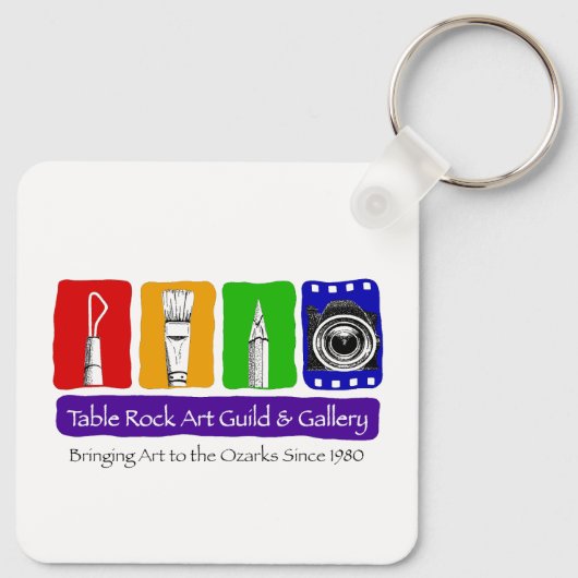 Table Rock Art Gallery Schlüsselanhänger (Rückseite)