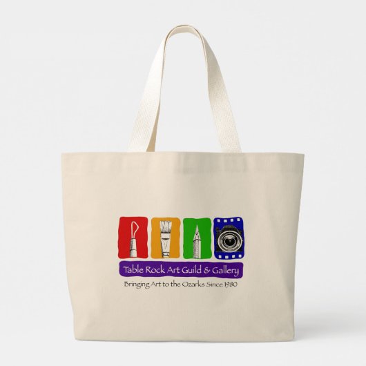 Table Rock Art Guild Tote Bag Jumbo Stoffbeutel (Rückseite)