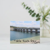 Table Rock Dam # 1 Postkarte (Stehend Vorderseite)