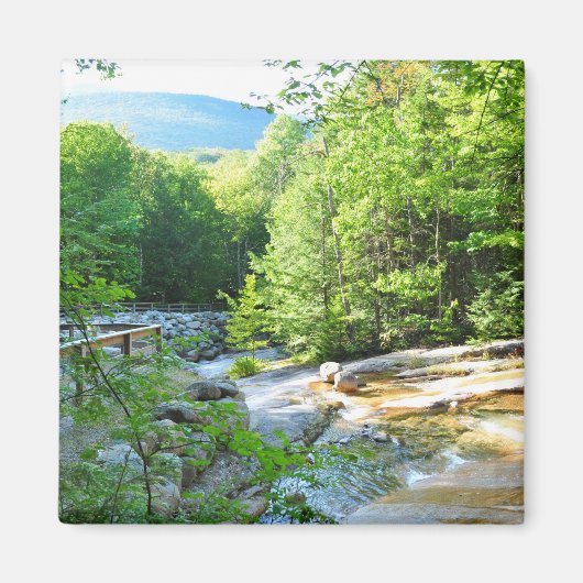 Table Rock Flume Brook Franconia NH Magnet (Vorne)