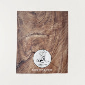 Table Runner Banner Business Monogram Jagd Wandteppich (Vorderseite)