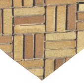 Table Runner - Brick Kaleidoscopic Pattern Kurzer Tischläufer (Ecke)