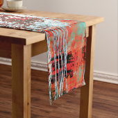 Table Runner – Corrosion Pulse Kurzer Tischläufer (Beispiel)
