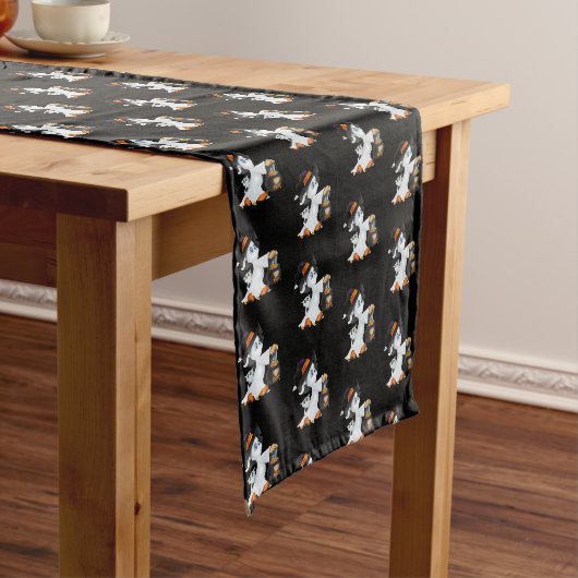 Table Runner Halloween Ghost Kurzer Tischläufer (Beispiel)