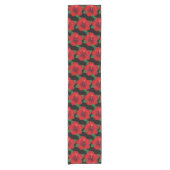 Table Runner Red Hibisken Table Runner Kurzer Tischläufer (Vorderseite)