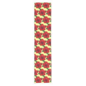 Table Runner Red Hibisken Table Runner Kurzer Tischläufer (Vorderseite)