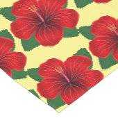 Table Runner Red Hibisken Table Runner Kurzer Tischläufer (Ecke)