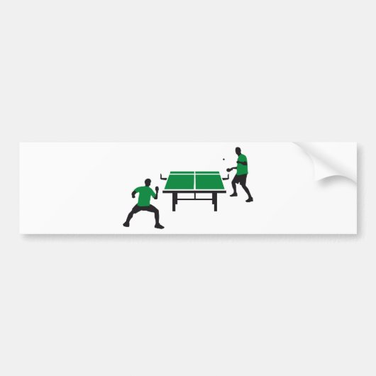 table tennis autoaufkleber (Vorne)