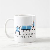 Table tennis kaffeetasse (Links)