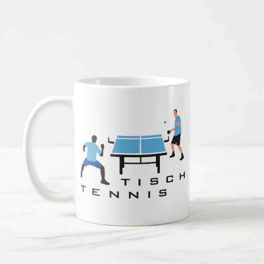 Table tennis kaffeetasse (Links)