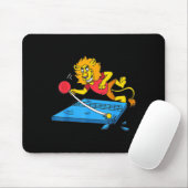 Table Tennis Lion Ng Ng Lion Outfit Table Tennis  Mousepad (Mit Mouse)