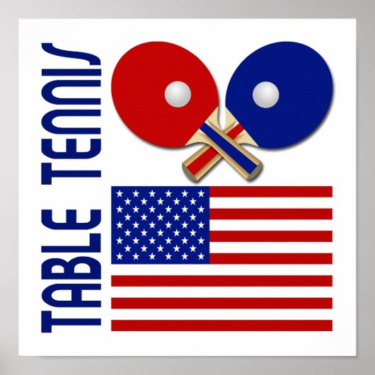 Table Tennis Poster (Vorne)