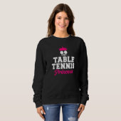 Table Tennis Princess   Sweatshirt (Vorne ganz)