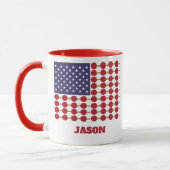 TABLE TENNIS USA FLAG TASSE (Links)