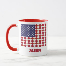 TABLE TENNIS USA FLAG TASSE