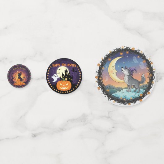 Table Top Confetti Konfetti (Rückseiten)