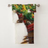 Table Top Gaming Dragon Cat Badhandtuch Set (Insitu)