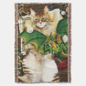 Table Top Gaming Dragon Cat Decke (Vorderseite Vertikal)