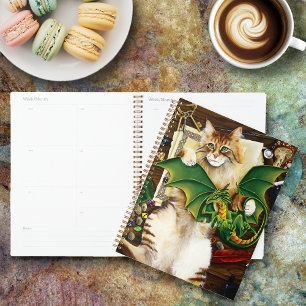 Table Top Gaming Dragon Cat Planer
