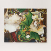 Table Top Gaming Dragon Cat Puzzle (Horizontal)