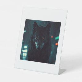 Table top sign sockelschild