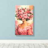 Tableau Déco (Beauté Florale )  Leinwanddruck (Insitu (Holzboden))