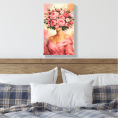 Tableau Déco (Beauté Florale )  Leinwanddruck (Insitu (Schlafzimmer))