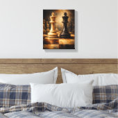 Tableau Déco (Face De Roi) Art Déco Leinwanddruck (Insitu (Schlafzimmer))