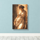 Tableau Déco (Grace Antique) Art Déco Leinwanddruck (Insitu (Holzboden))