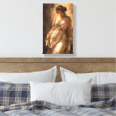 Tableau Déco (Grace Antique) Art Déco Leinwanddruck (Insitu (Schlafzimmer))